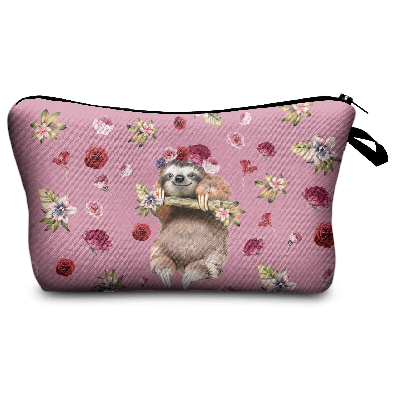 Sloth Series Cosmetic Bag 3d Digital Printing Storage Wash Bag