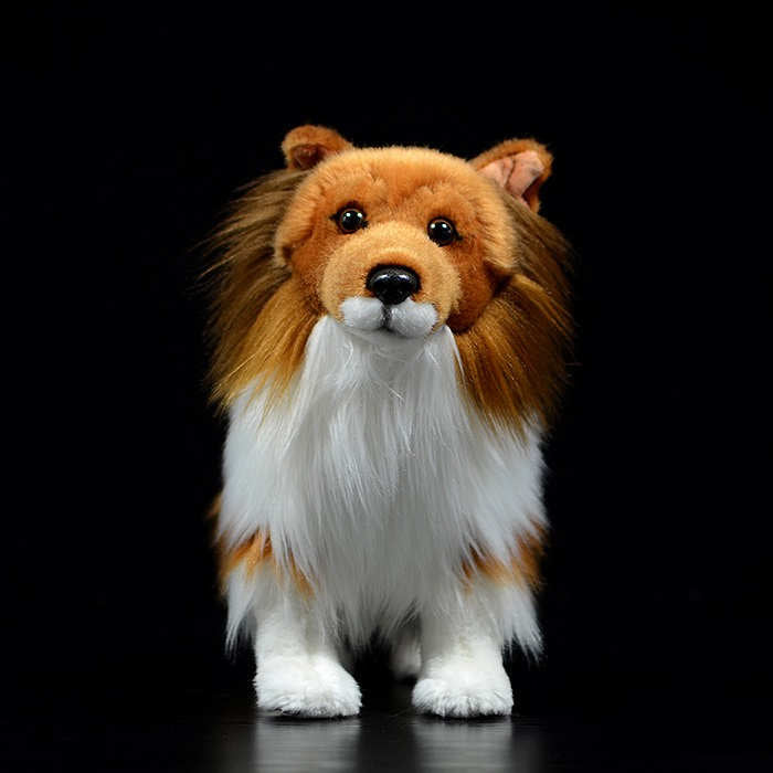 Simulation Dog Cute Animal Plush Toy Model