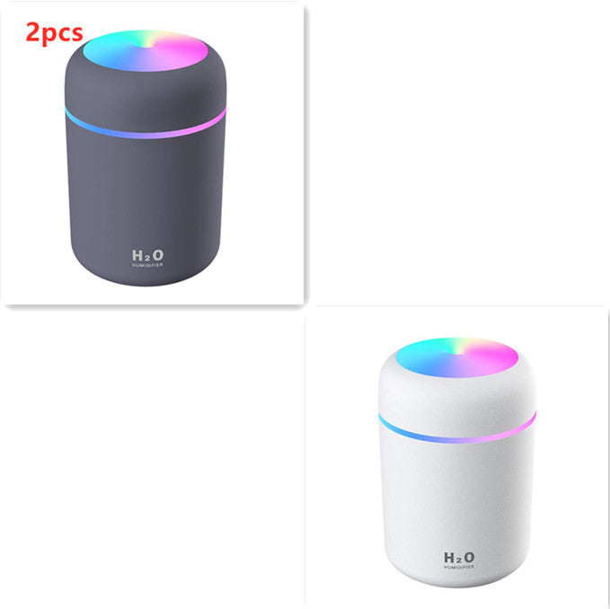 Portable USB Car Air Purifying Humidifier Colorful Cup