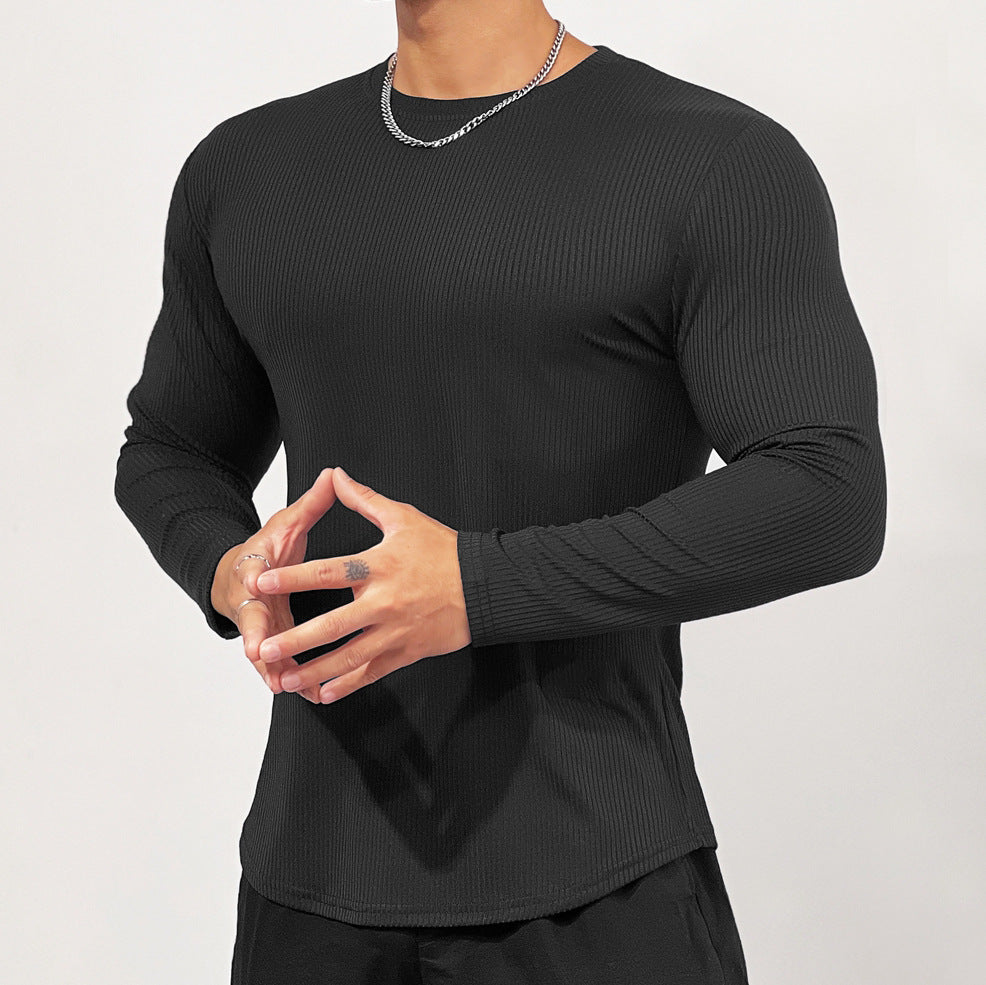 Fitness Muscle Men's Training Long Sleeve T-Shirt