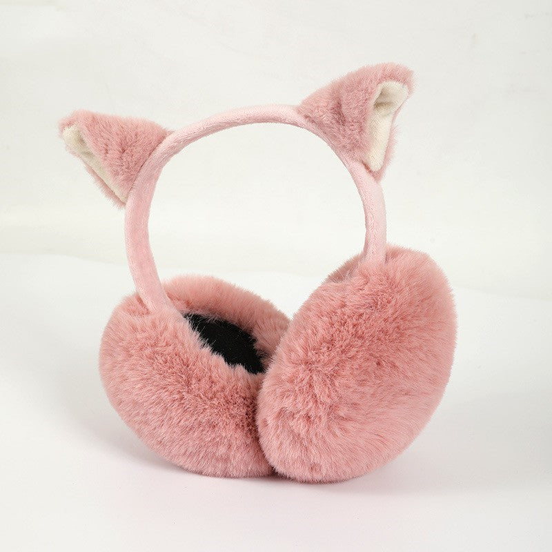 Women's Plush Thickened Earmuffs To Keep Warm