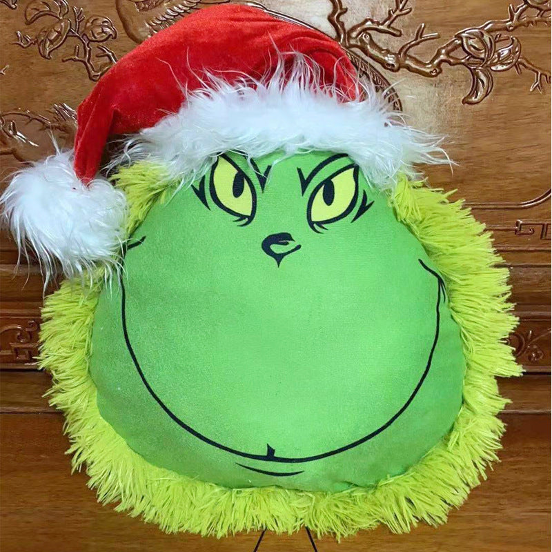 Plush Toy Green Hair Dollchristmas