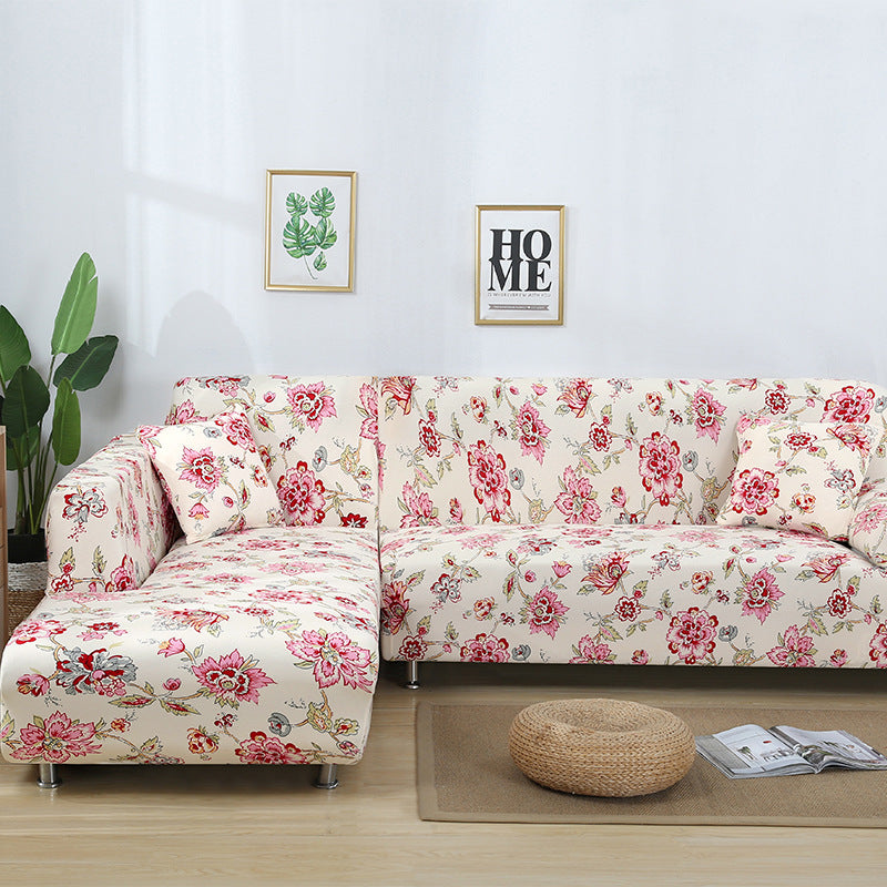 Home Fashion Stretch Print Modular Sofa Cover