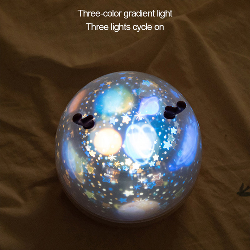 Star Projector Night Light For Adults Kids Bedroom LED Starry Sky Nightlight Table Lamp 3 Color Adjust Best Birthday Gifts