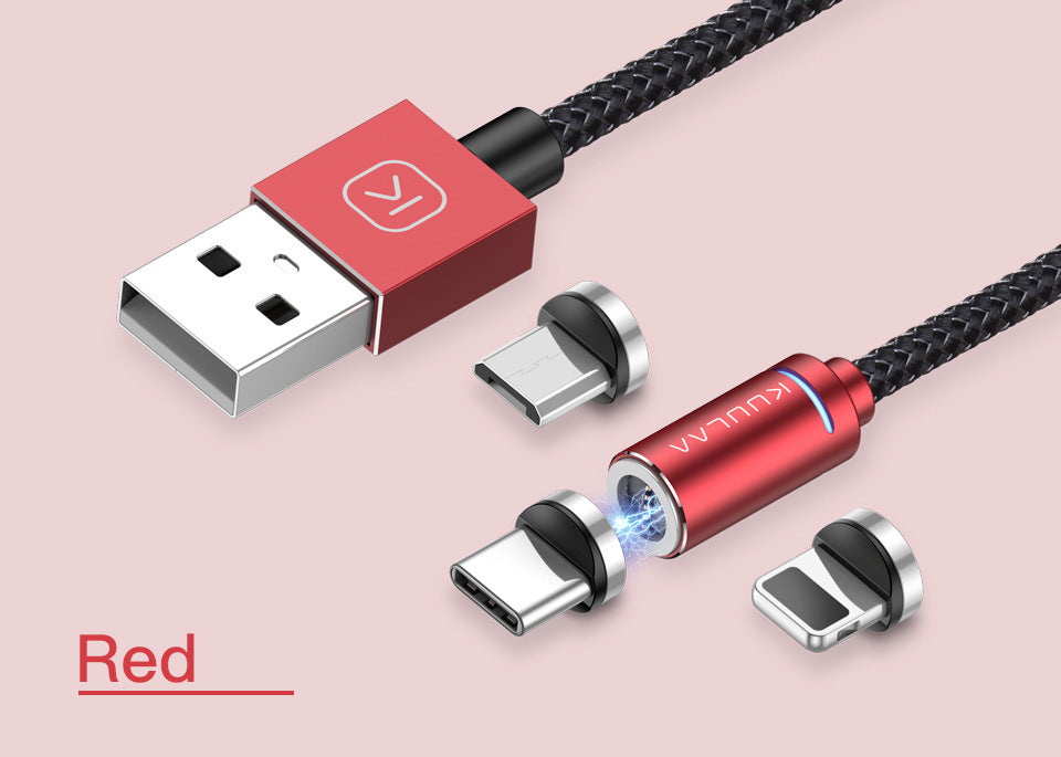 Multi-function Fast Charging Data Cable Nylon Braid