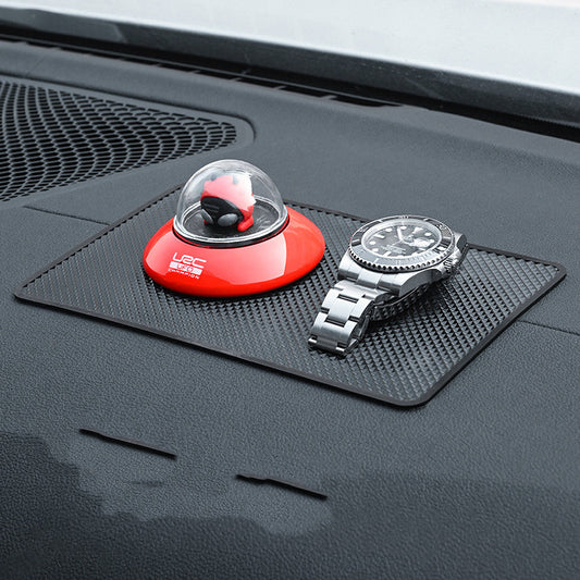 Car Grid High Temperature Resistant Square Strip Pattern Non-slip Mat