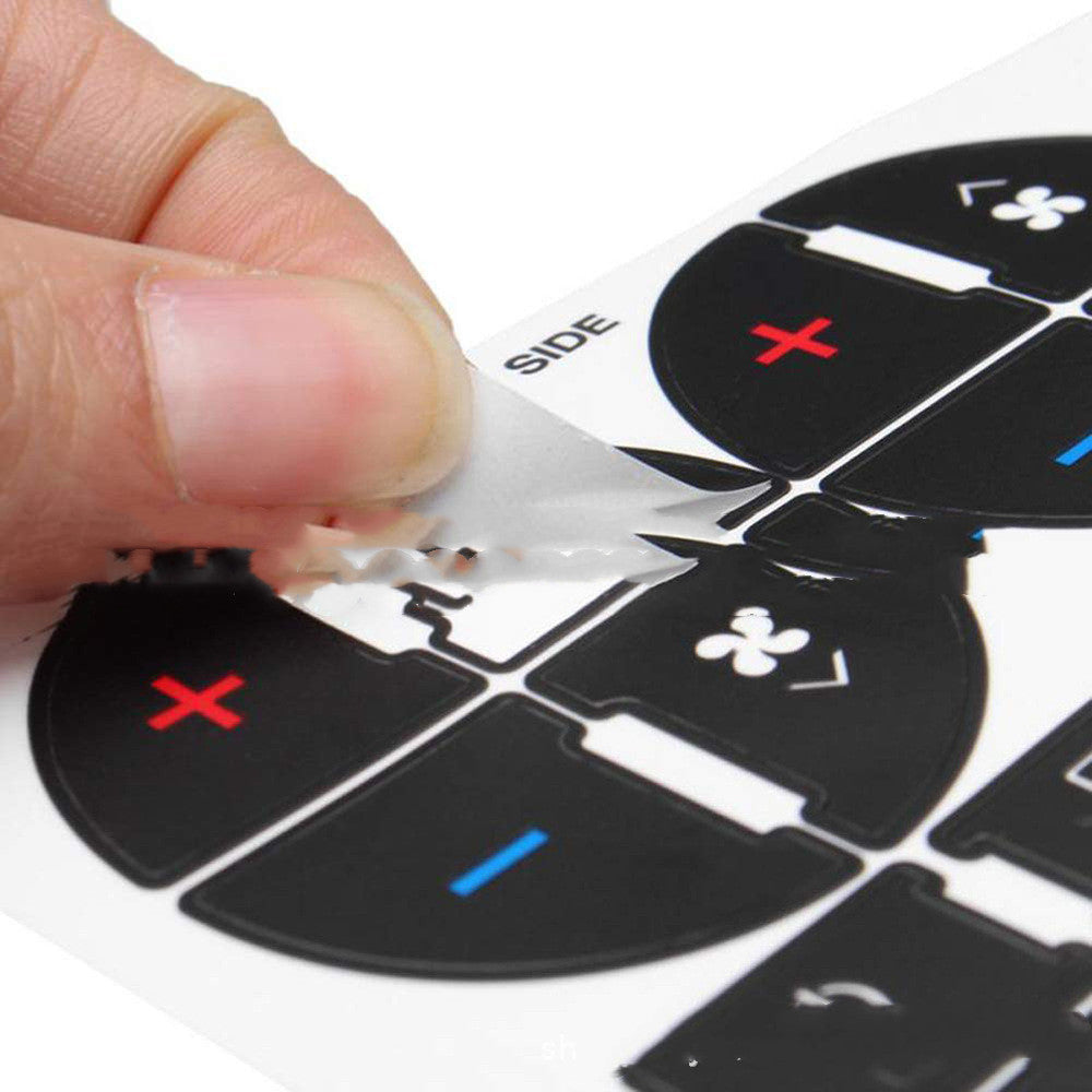 GM Car Button AC Central Control Repair Sticker 31 Keys