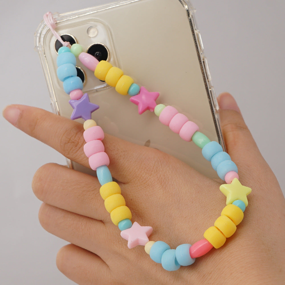 Tao Imitation Pearl Personalized Mobile Phone Chain Pendant Rope Girl