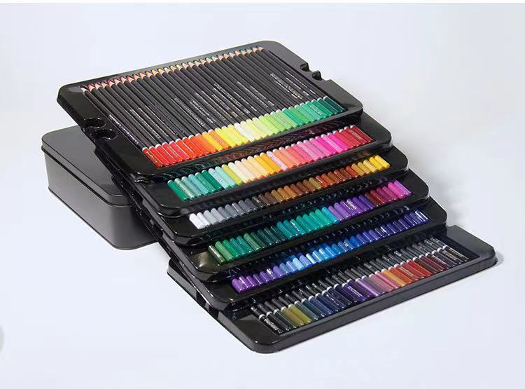 180-color Oily Pencils Multi-color Brushes Color Pens 160-color Oily Hand-painted