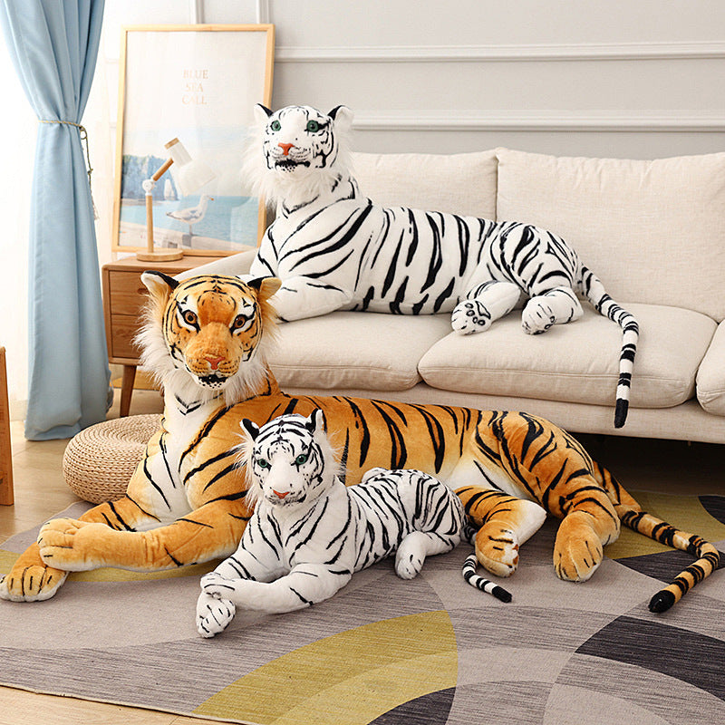 Plush Tiger Doll Simulation Toy Decoration Ornament