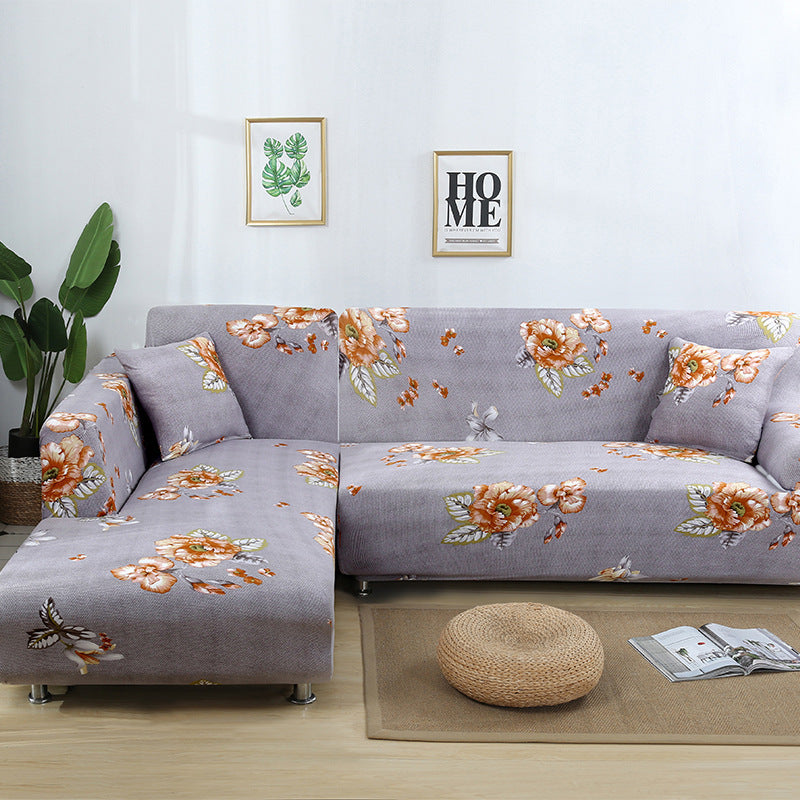 Home Fashion Stretch Print Modular Sofa Cover