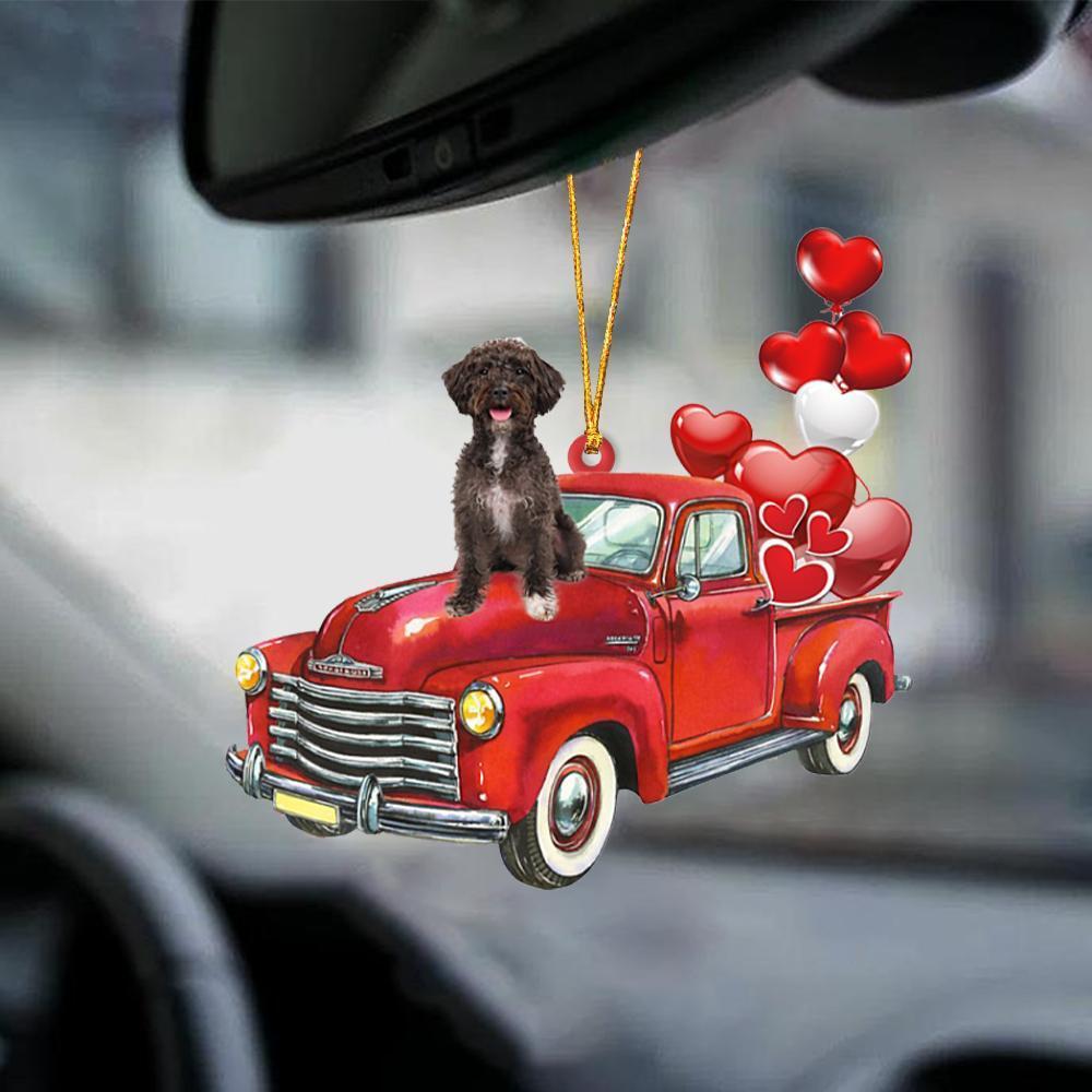 Car Pendant Sleeping Dog Angel Home Decor Acrylic Showcase Hanging Ornaments For Doors