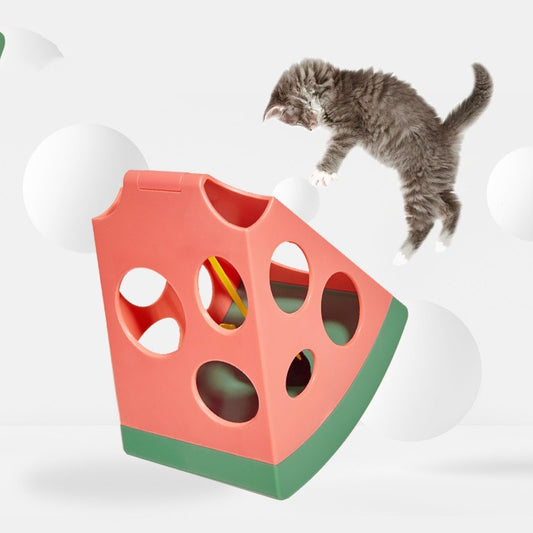 Automatic Funny Cat Stick Magnetic Levitation Electric Smart Watermelon Tumbler