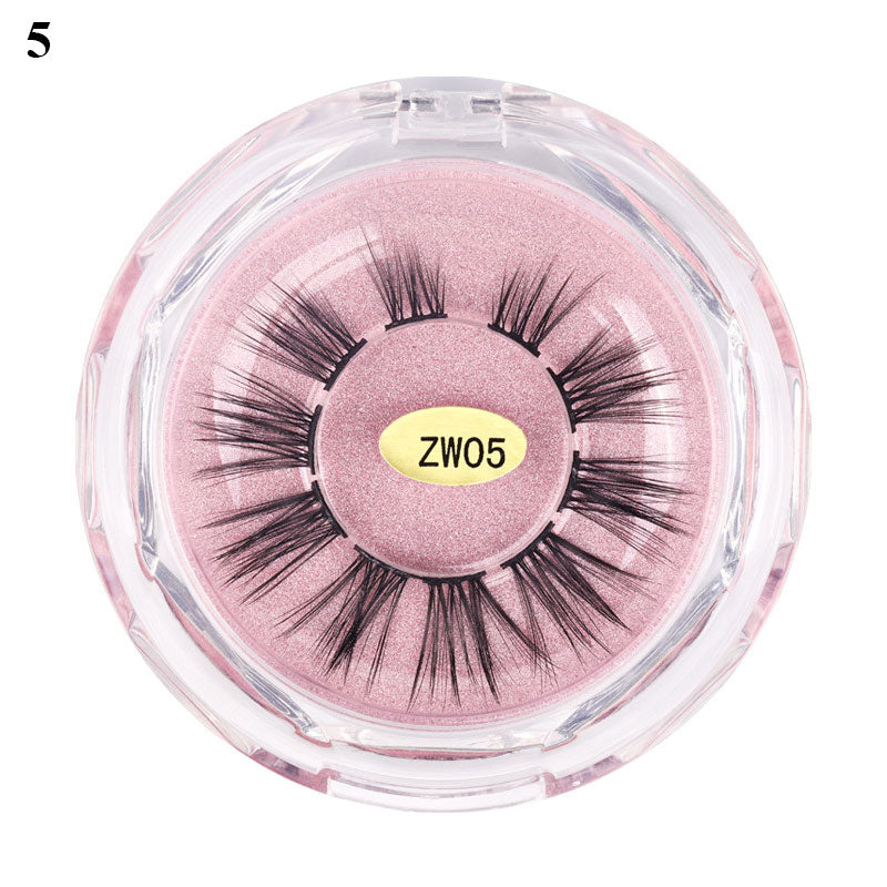 Segmented Grafting Natural Soft Multi-layer Thick False Eyelashes