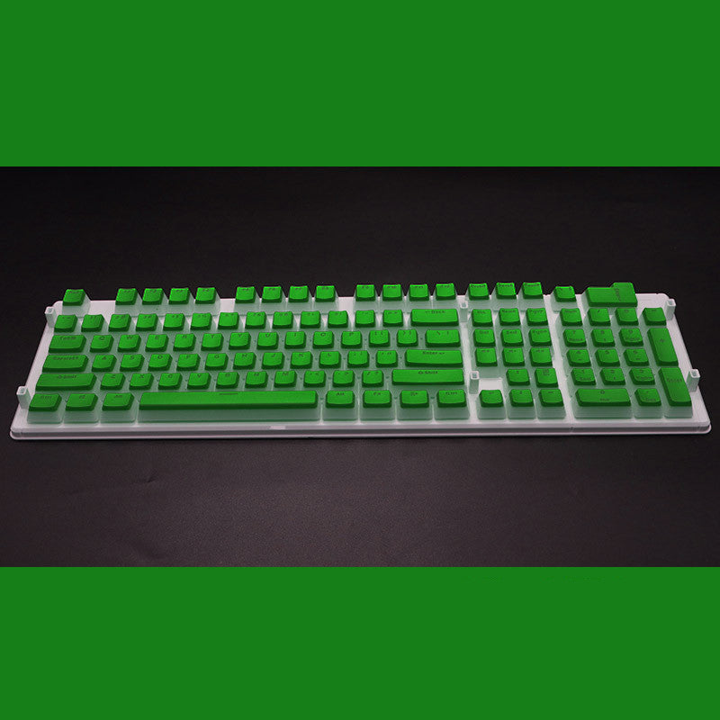 Pudding 108 Key Double Skin Pudding Cream PBT104 Two-color Milk Skin Mechanical Keyboard Translucent Keycap