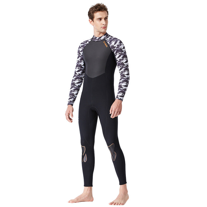 Warm Couple Snorkeling Surfing Suit