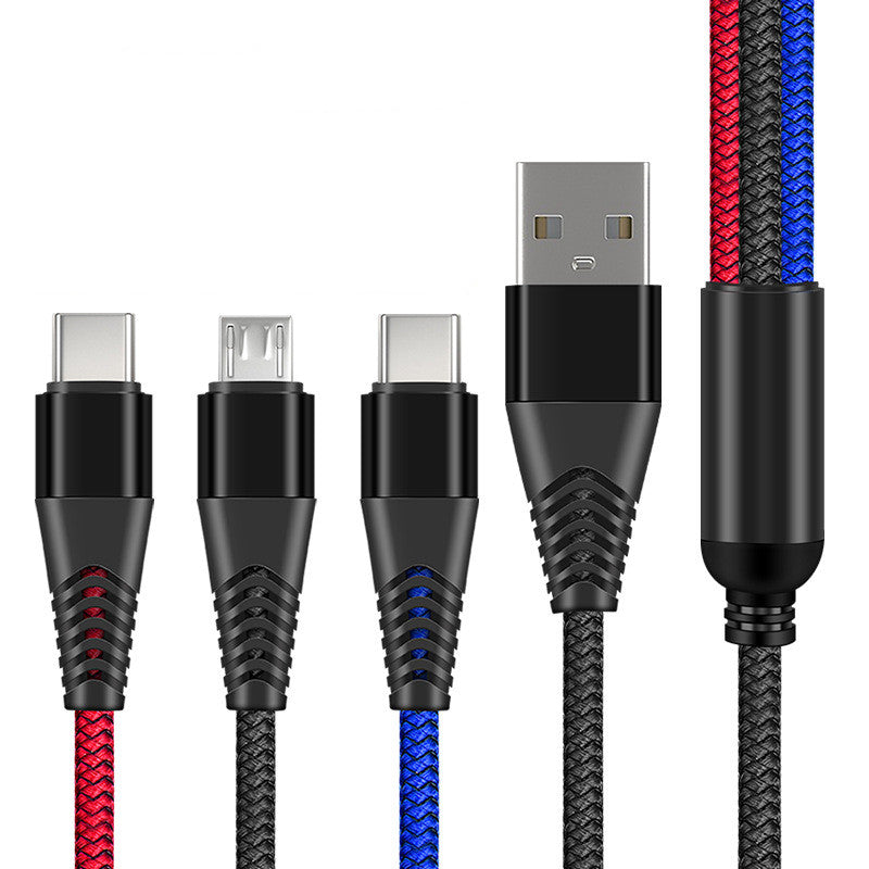 Home Fashion Simple Three-in-one Data Cable