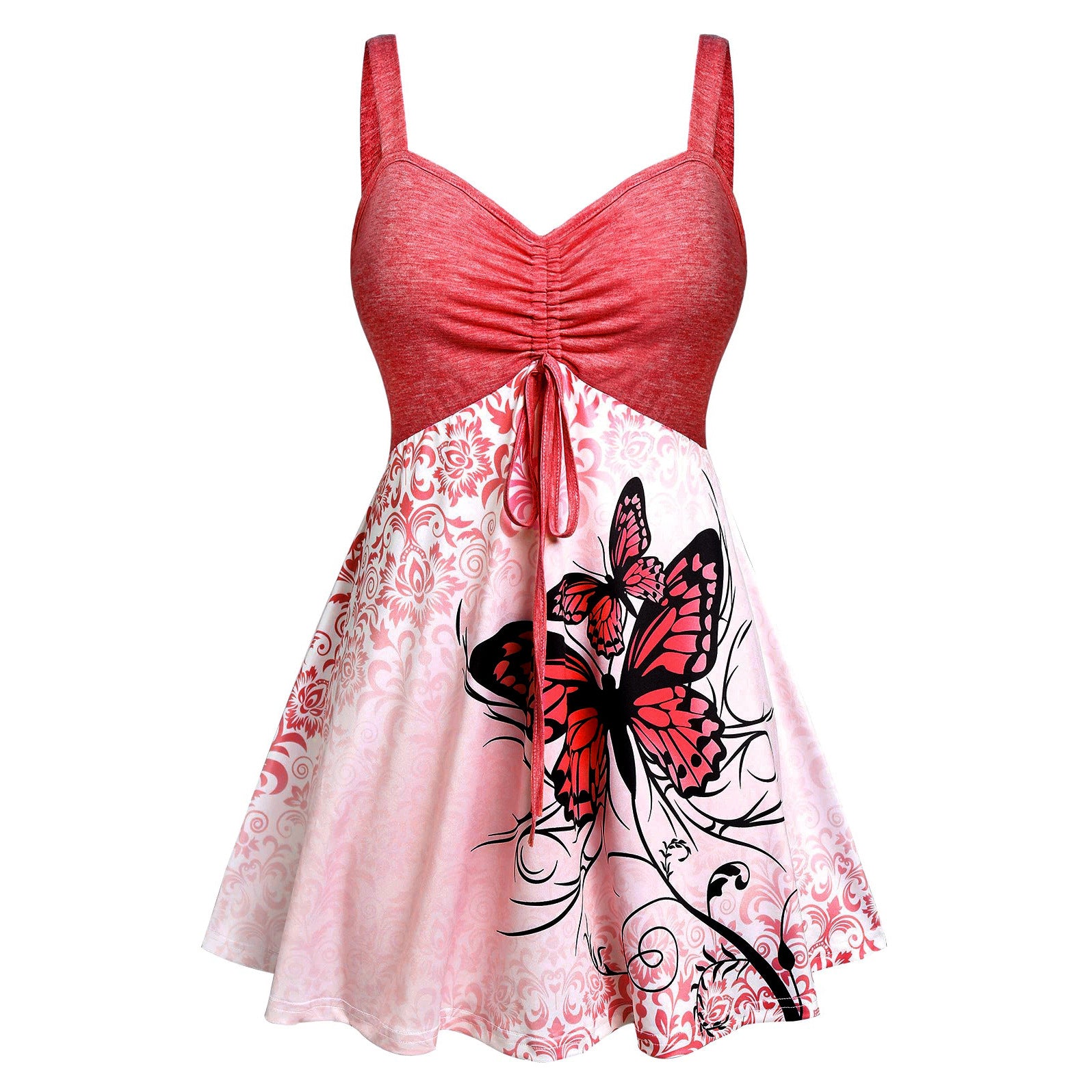 Sleeveless Butterfly Print Camisole Women's