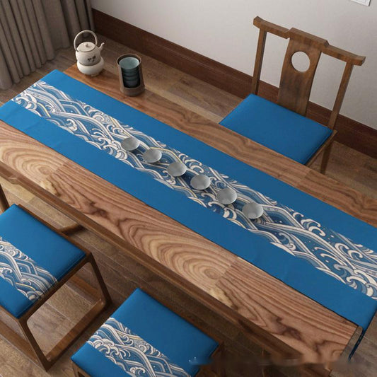 Dining Table Coffee Table Cotton And Linen Table Runner Modern And Simple