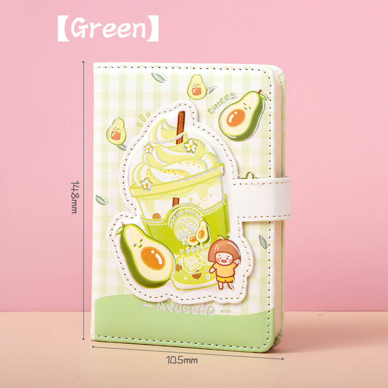 Cute Magnetic Buckle Notebook Girl Heart Hand Ledger