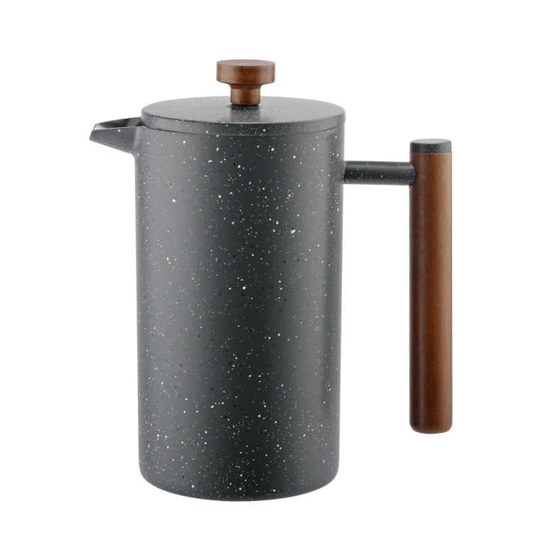 Ink Style Double-layer 304 Stainless Steel French Press Pot