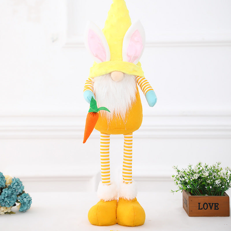 Easter Forester Standing Posture Telescopic Standing Posture Large Decoration