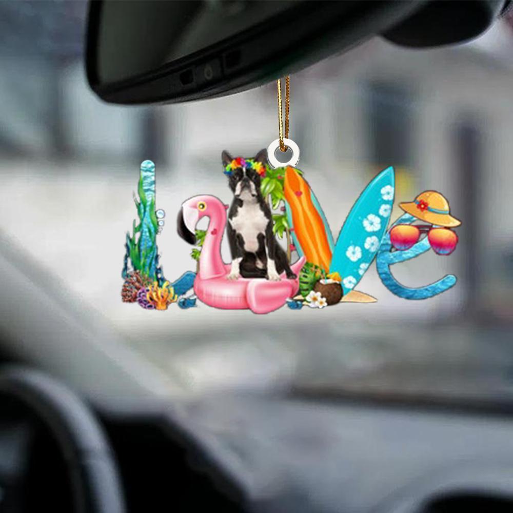 Car Pendant Sleeping Dog Angel Home Decor Acrylic Showcase Hanging Ornaments For Doors