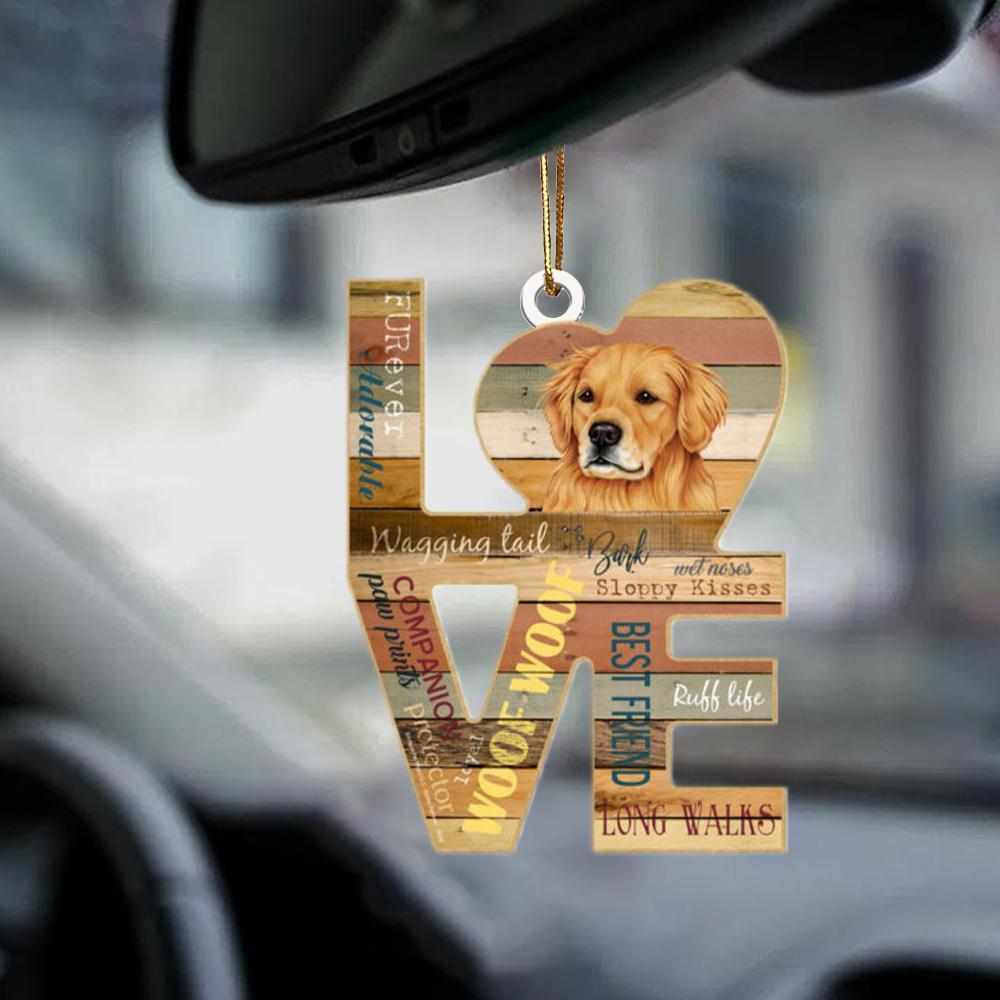 Car Pendant Sleeping Dog Angel Home Decor Acrylic Showcase Hanging Ornaments For Doors