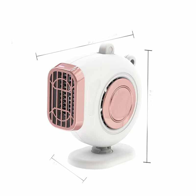 Warm Cold Dual Use Car Low Noise Defog Windscreen Fan Heater Demister Car Heater Fan Heater Window Mist Remover