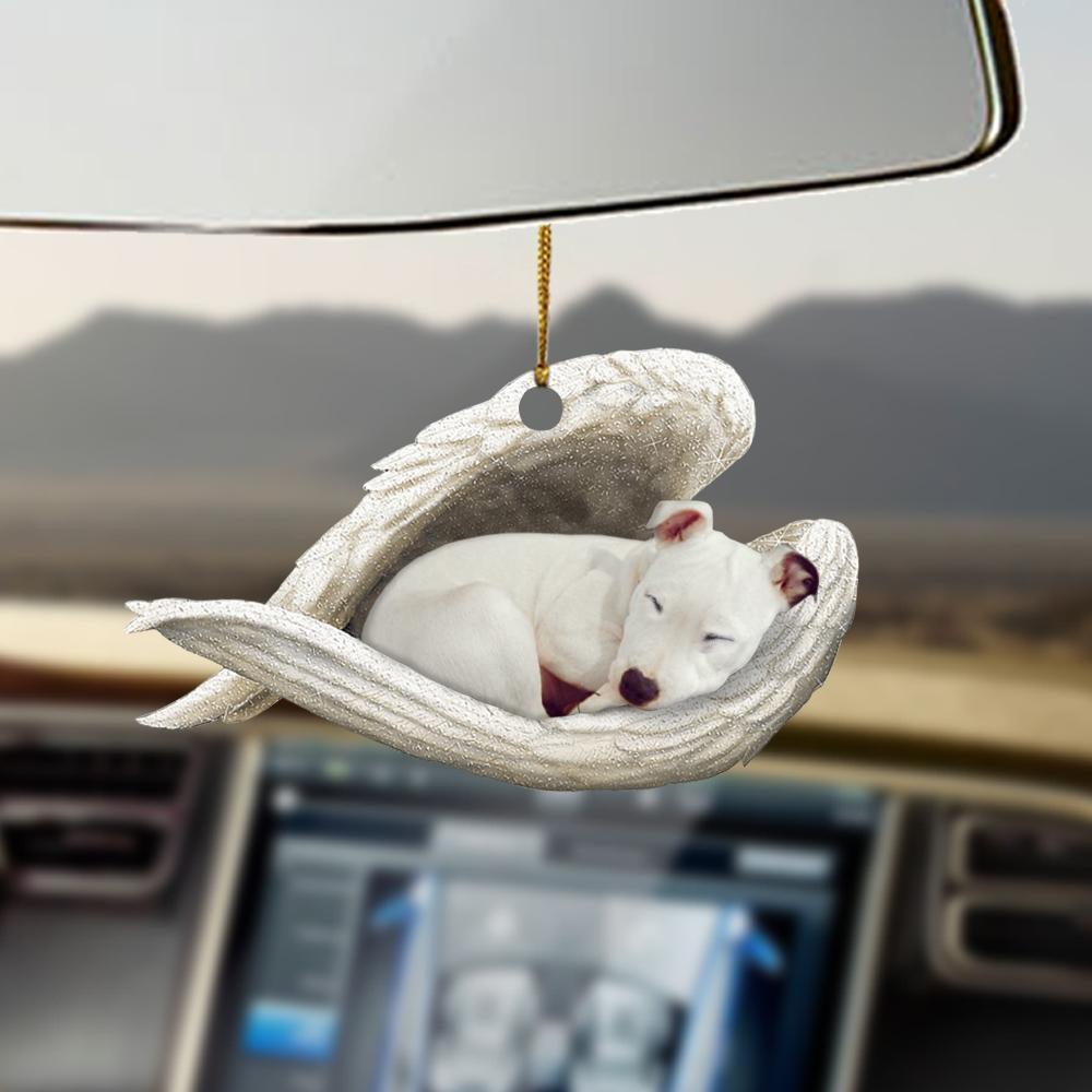 Car Pendant Sleeping Dog Angel Home Decor Acrylic Showcase Hanging Ornaments For Doors