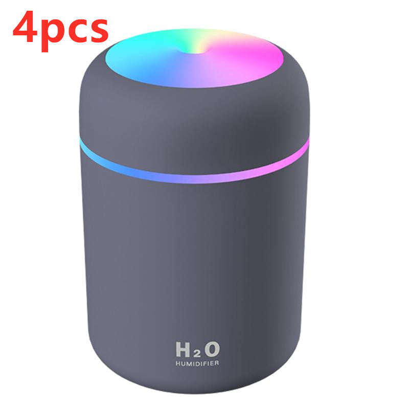 Portable USB Car Air Purifying Humidifier Colorful Cup