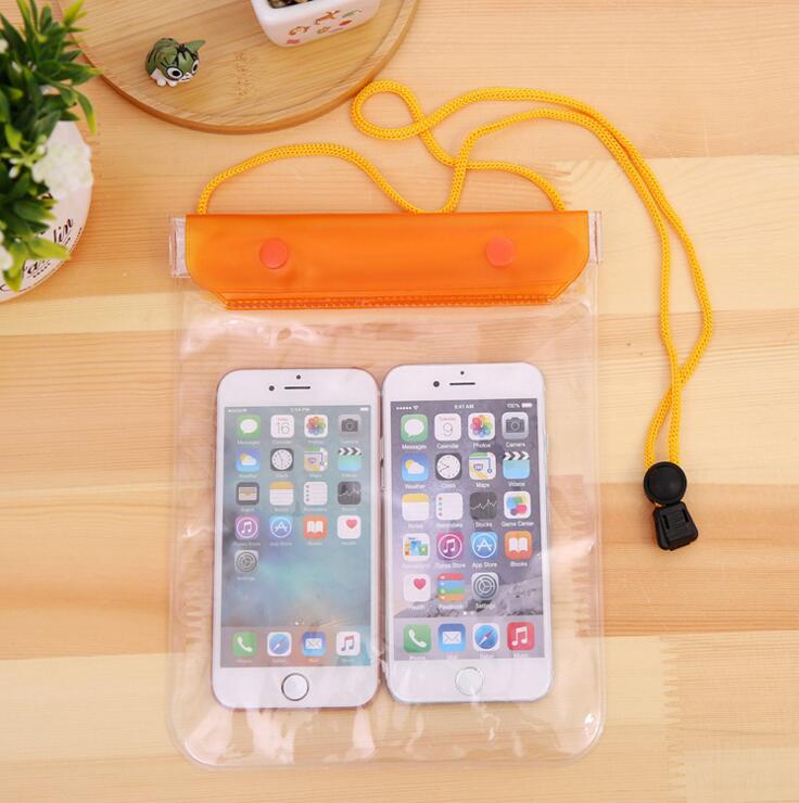 Large Transparent Touch Screen Swimming Outdoor Mobile Phone Waterproof Bag