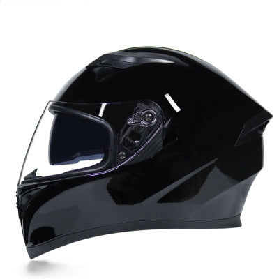 Motorcycle Helmet Anti-fog Dual Lens Full Face Helmet Cool Street Car Bluetooth Protective Helmet