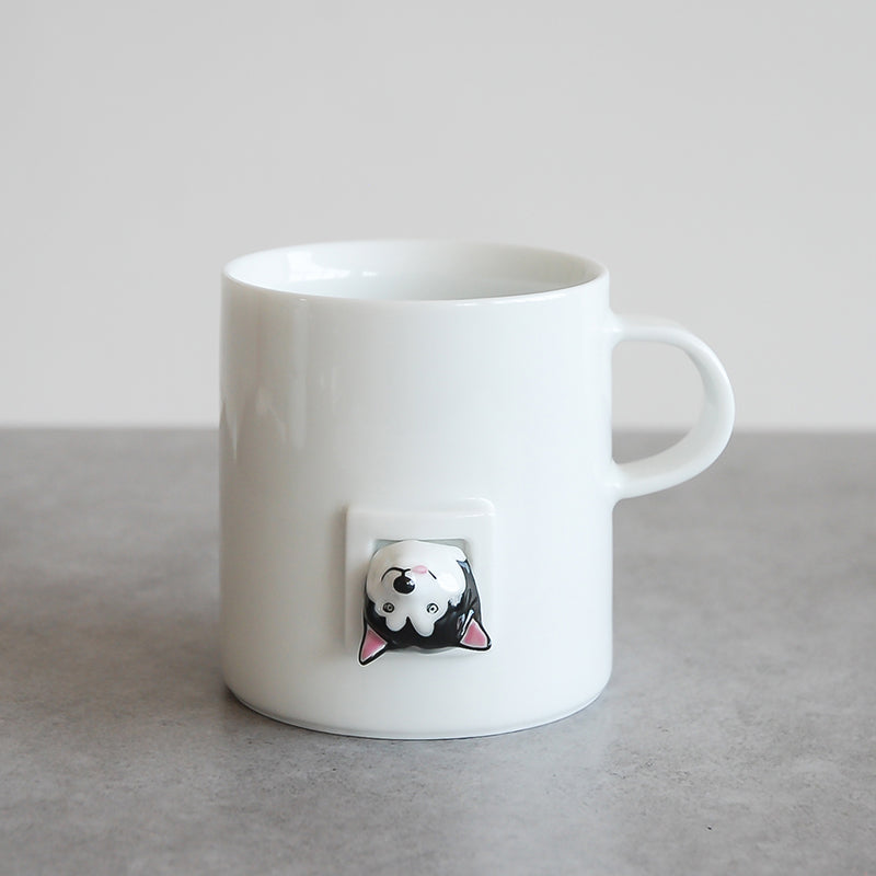 Fashion Simple Husky Ceramic Coffee Mug