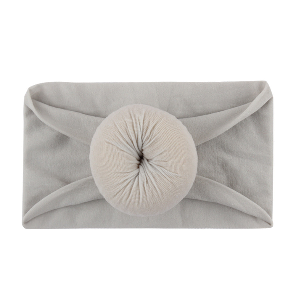 Baby Nylon Children's Soft Ball Stockings Wide Hair Band Turban - globaltradeleader