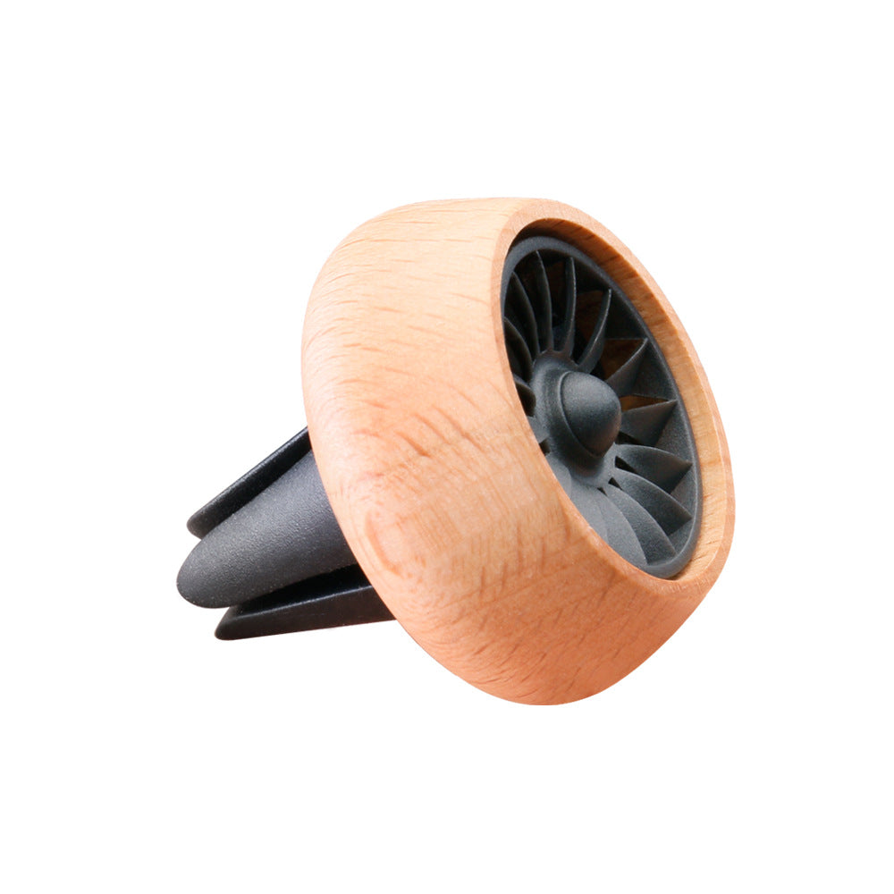 Creative Rose Pear Log Car Air Outlet Aromatherapy