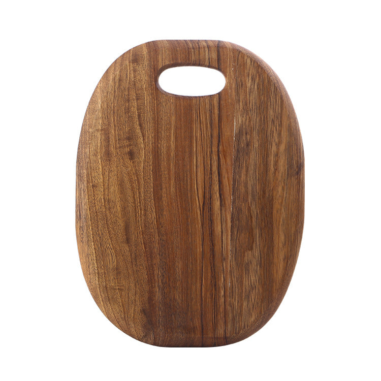 Zebra Wood Kitchen Round Wooden Cutting Board