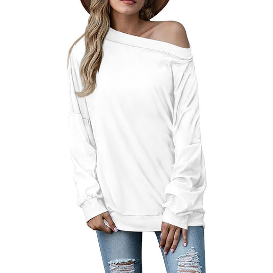Long Sleeve Slouchy Top For Women