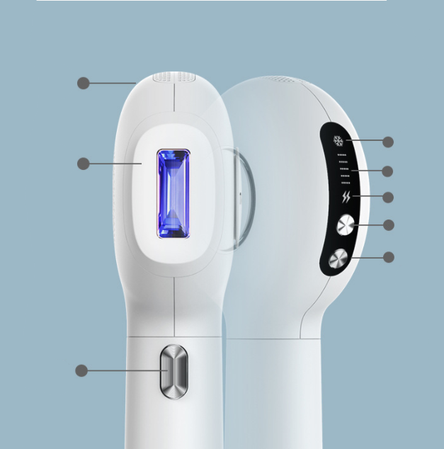 Painless Whole Body Hair Removal With Pulse Laser Hair Removal Device