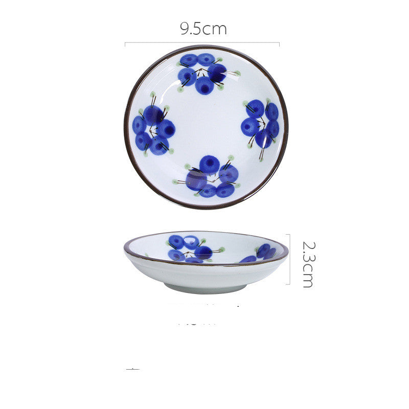 Japanese Ceramic Snack Appetizer Dim Sum Dipping Dish