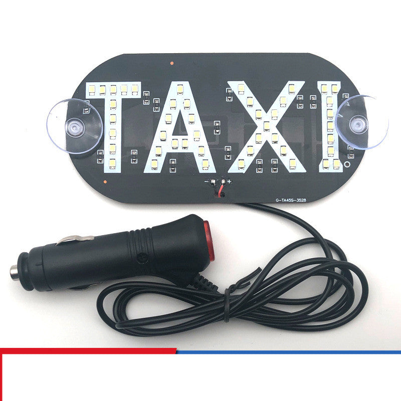 Taxi Light With Switch Cigarette Lighter