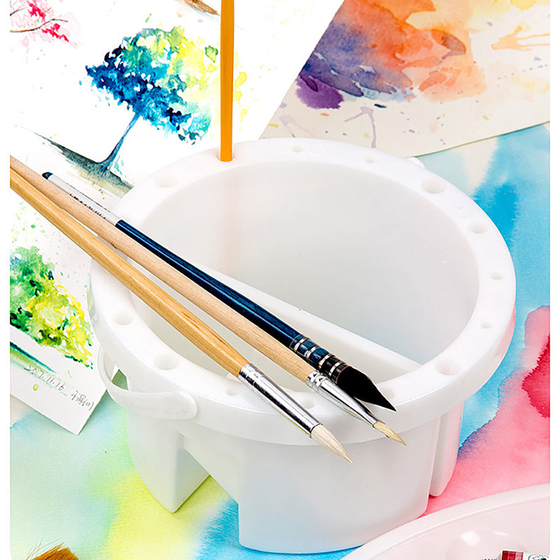 Student Art Use Portable Brush Holder For Painting Gouache Watercolor Oil Painting Material