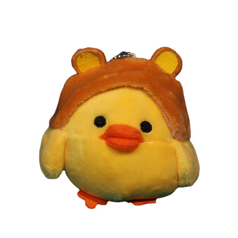 Plush Toy Chick Multi-shaped Pendant