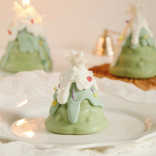 Christmas Christmas Tree Element Candle Silicone Mold