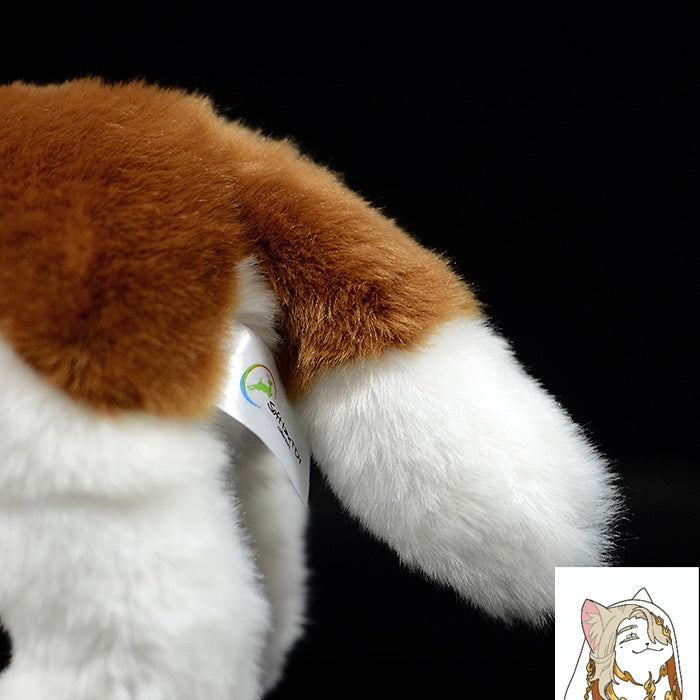 Cute St. Bernard Dog Doll Simulation Animal Plush Toy