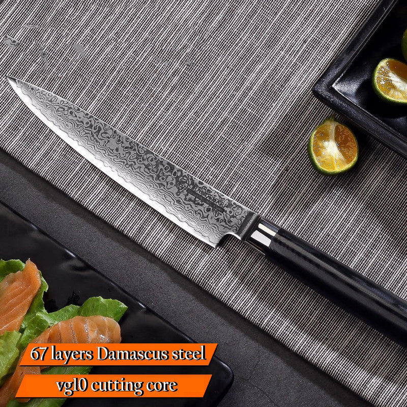 New Damascus Steel Kitchen Household Universal Knife