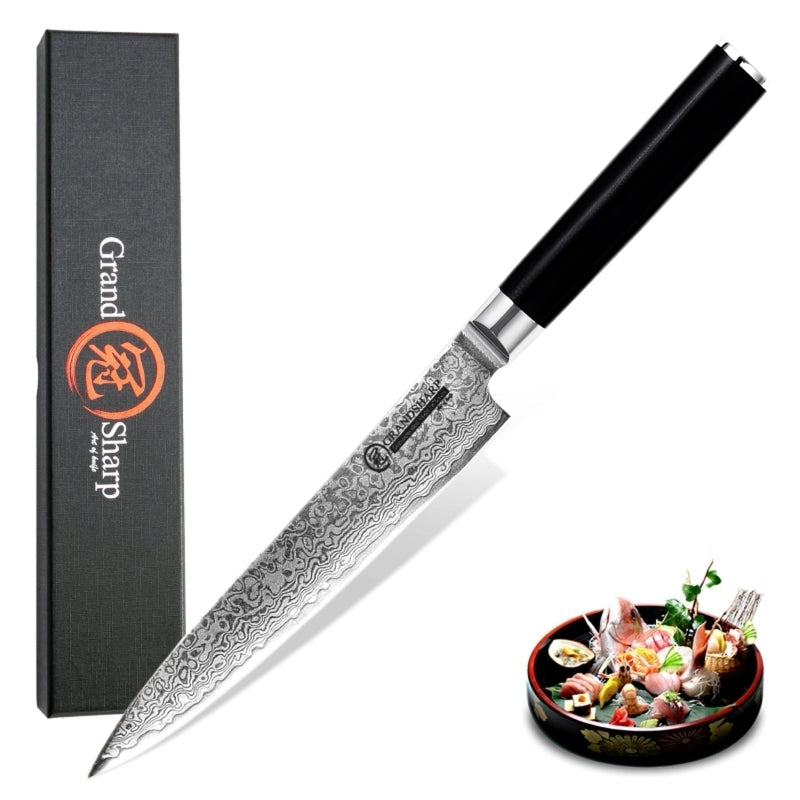 New Damascus Steel Kitchen Household Universal Knife