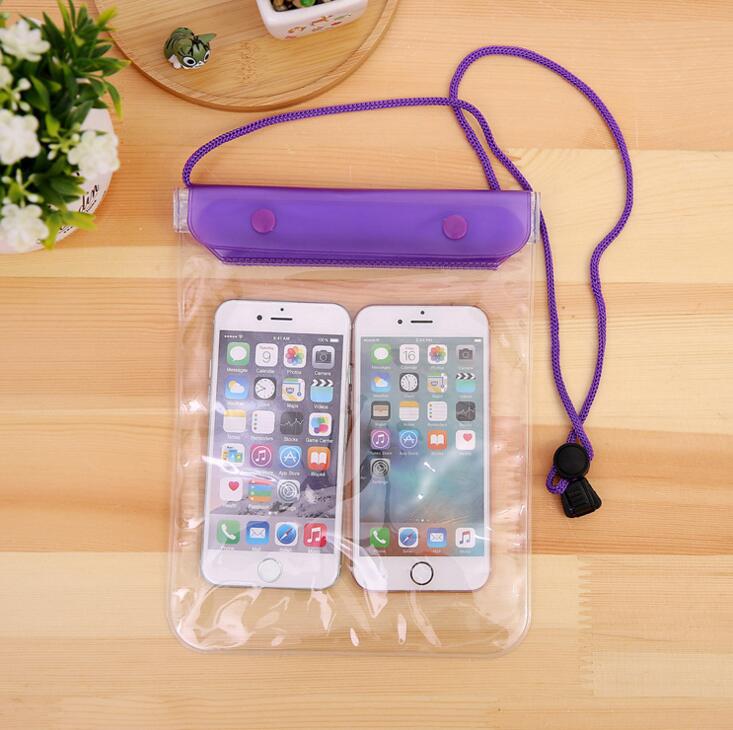 Large Transparent Touch Screen Swimming Outdoor Mobile Phone Waterproof Bag