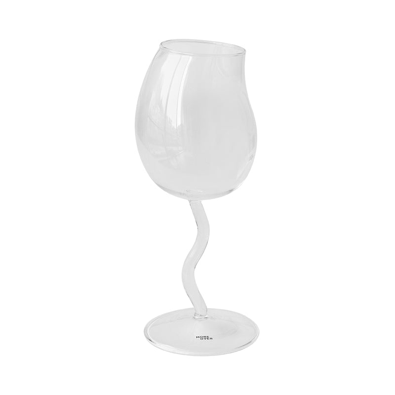 Fashion Household Wine Transparent Goblet Glass