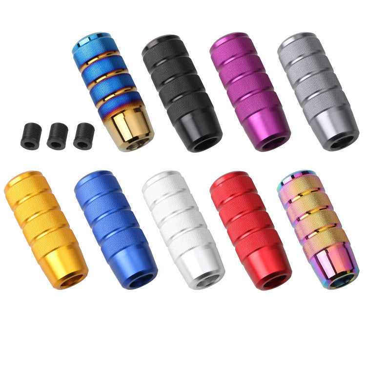 Car Modified Manual Gear Shift Head 9.5CM Aluminum Alloy Gear Lever